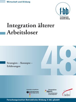cover image of Integration älterer Arbeitsloser